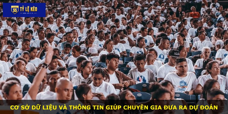Cơ sở dữ liệu và thông tin giúp chuyên gia đưa ra dự đoán