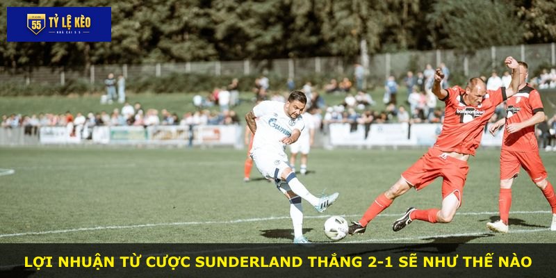 Lợi nhuận từ cược Sunderland thắng 2-1 sẽ như thế nào