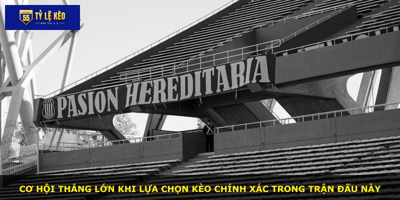 Cơ hội thắng lớn khi lựa chọn kèo chính xác trong trận đấu này