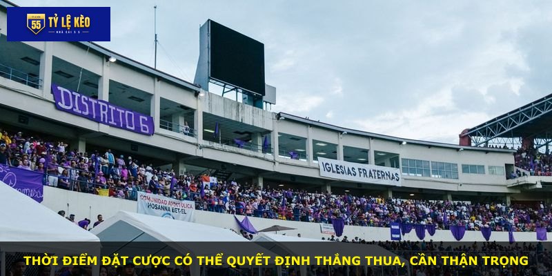 Thời điểm đặt cược có thể quyết định thắng thua, cần thận trọng