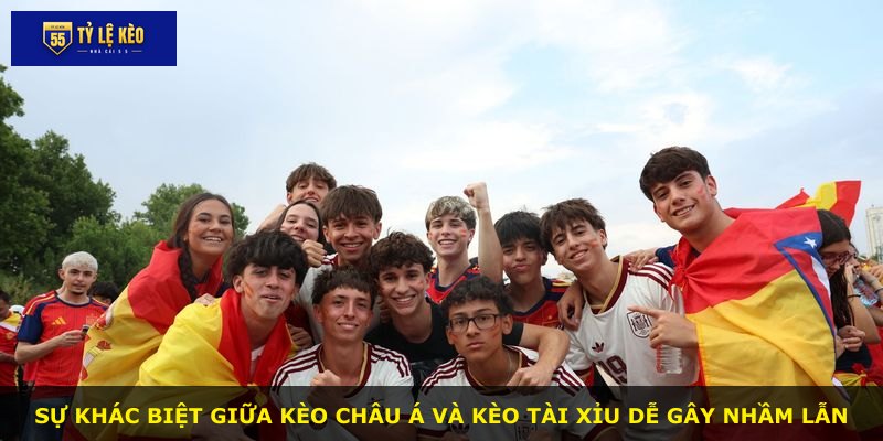 Sự khác biệt giữa kèo châu Á và kèo tài xỉu dễ gây nhầm lẫn
