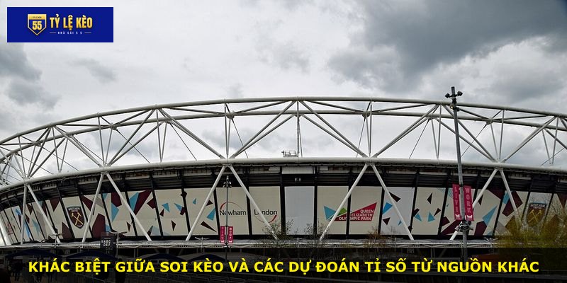 Khác biệt giữa soi kèo và các dự đoán tỉ số từ nguồn khác