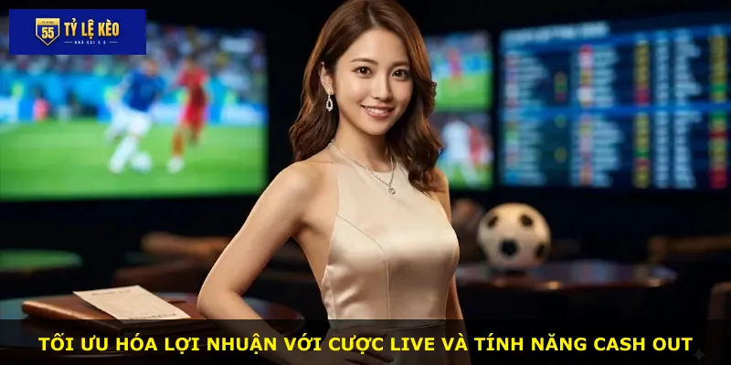 Tối ưu hóa lợi nhuận với cược live và tính năng cash out