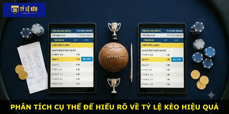 Phân tích cụ thể để hiểu rõ về tỷ lệ kèo hiệu quả
